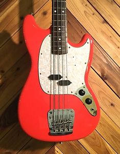 Fender Japan MUSTANG BASS MB98-70 SD FIESTA RED SHORT SCALE BASS