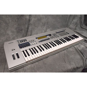 Used Yamaha MO6 Keyboard Synthesizer with case , adapter EMS Free tracking