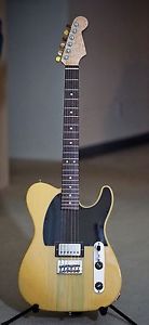 Warmoth Fender Telecaster Esquire Korina DiMarzio USA American Made