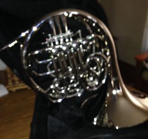 Silver plated Double French Horn - Maestro