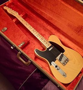 LEFT HANDED FENDER '52 VINTAGE REISSUE USA TELECASTER 2008