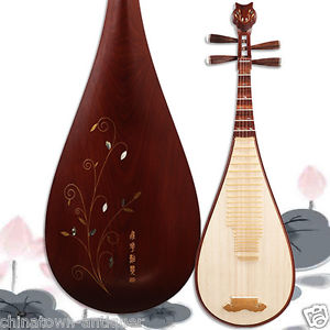 Luet Liuqin Chinese Soprano Pipa Lute Guitar Musical Instrument Yue hai #4109