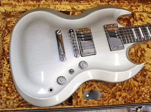 SALE!! Gibson Guitar of the Month SG Diablo Silver electric guitar, j320101