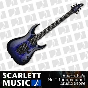 ESP E-II Horizon Quilted Maple Top FR Reindeer Blue Electric Guitar *NEW*