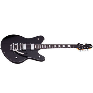 Schecter Robert Smith UltraCure Gloss Black BLK *Prototype* NAMM Demo Bigsby