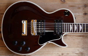 EXTREMELY RARE VINTAGE 1970s HOYER LES PAUL GERMANY - RARE COLOR CHOCOLATE BROWN