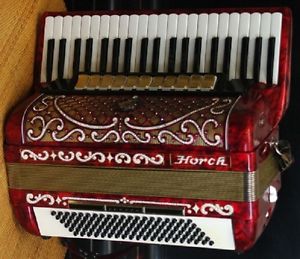 Accordion Professional Horch 120 bass Akkordion Acordion Akkordeon Hohner Piano