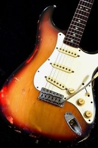 Fender 1973 Stratocaster -Sunburst Electric Guitar Free Shipping