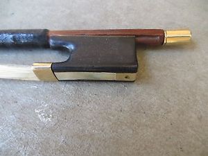 Rick Reeve French Bass Bow Gold Abalone