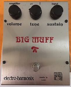Electro-Harmonix Big Muff Pi V2 (Ram's Head) 1975 Silver