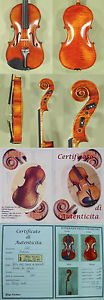 HANDmade 16" Maestro 'GLIGA' Antiqued Solid Flamed MAPLE Wood VIOLA
