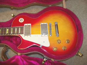 LEFT HANDED GIBSON LES PAUL CLASSIC 2001 LEFTY OHSC