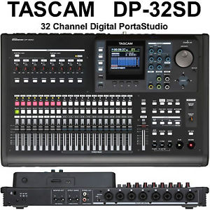 TASCAM DP-32SD PORTASTUDIO Home & Live Recording Digital Mixer