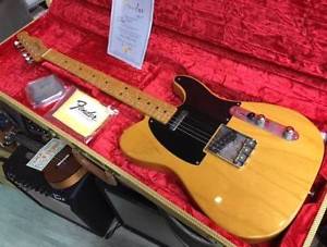 Fender Custom Shop: Electric Guitar Esquire natural USED