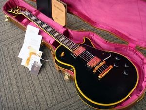 Gibson True Historic 1957 Les Paul Custom Electric Guitar Free Shipping