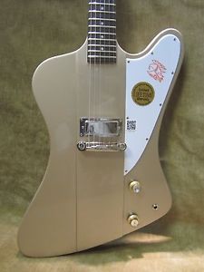 2017 EPIPHONE JOE BONAMASSA FIREBIRD GOLD POLY MIST W/BAG & FREE SHIPPING!