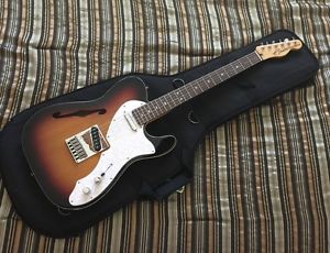 2016 Fender Deluxe Thinline Telecaster Tele ~ NOS Condition w/Gigbag! Dead Mint!