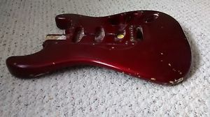 Fender The Strat 1980 vintage original body parts luthier repair u-fix as is