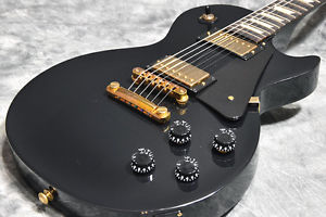 Used Gibson USA / Les Paul Studio 2016 Ebony Gold Hardware from JAPAN EMS