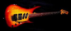 HILL  “SUPER STRAT”  Handmade by  JON HILL  2000 Not a guitar for the weak. RARE