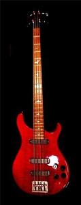 PAUL REED SMITH.  PRS.  1989 CURLY 4 SET NECK BASS.  With Birds. Excellent. RARE
