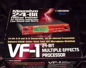 BOSS VF-1  Roland esp maxon guitar effects pedal