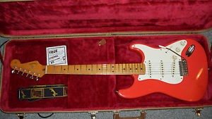 1989 USA Fender Vintage '57 Reissue Stratocaster Fiesta Red