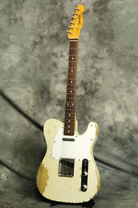 Used Electric Guitar FENDER / CS 1959 TELECASTER Aged Olympic White