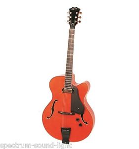 Ozark Jazz Guitar Fl. Maple - Semi Acoustic - Wood Fittings