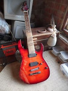 Ibanez RG7321 wide-neck 6 string conversion for big working hands