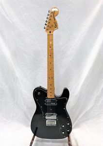 Squier by Fender Vintage Modified Telecaster Deluxe Black Electric Guitar