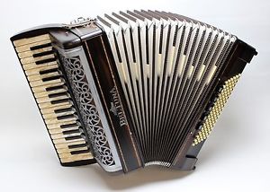 Accordéon BELTUNA Alpstar IV 96 M,en Bois d'ébène,Préparation du MIDI ein Traum