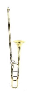 BACH STRADIVARIUS 36 Gold Plated Professional Brass Trombone With Case
