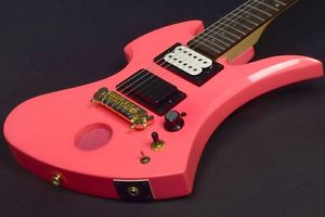 Burny SP-JR. Shocking Pink Electric Guitar Free Shipping