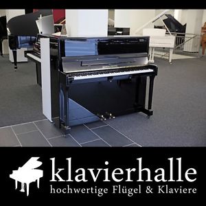 Klangschönes Grotrian-Steinweg Klavier, Modell 120, schwarz poliert, Bj.1980