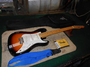 Vintage 1986 Fender Squire Bullet Electric Guitar Sunburst  Japan MIJ CIJ