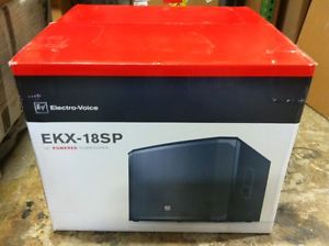 Electro-Voice EKX-18SP Powered 18" Subwoofer EV EKX18SP Black - New Open Box