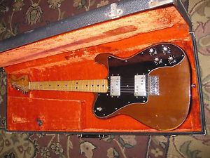 1974 Fender Telecaster Deluxe Guitar with Original Hard case usa