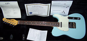 G&L USA ASAT Classic Sonic Blue Nitro finish, OLS body w/G&G case