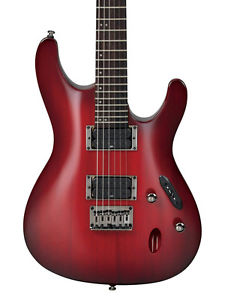Ibanez S521-BBS S-serie E-gitarre, Brombeere Sunburst (NEU)