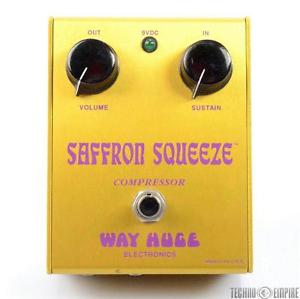 WAY HUGE ELECTRONICS Saffron Squeeze Compressor Pedal Owned by Jerry Finn #27349