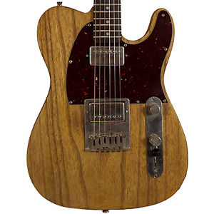 Sawtooth Americana Relic Series 70s Style ET Electric Guitar, Natural w/Tortoise