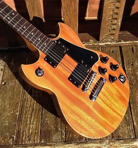 Yamaha SG 90 (Little Brother to famous SG-175, 1974, Natural Wood)