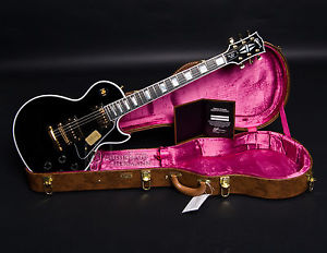 Gibson Les Paul Custom Gold Hardware - Ebony
