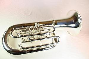 Meinl Weston 2182 Warren Deck Model F Tuba in SILVER PLATE MINT QuinnTheEskimo