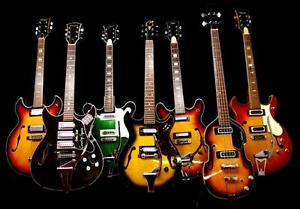 MIJ “Made In Japan” Vintage Guitar Collection Seven guitars sold as a collection