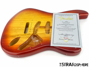 Fender Custom Shop Postmodern Relic Stratocaster BODY Strat Guitar Siennaburst