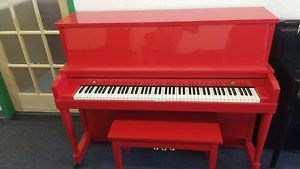 Baldwin Studio Red Piano!