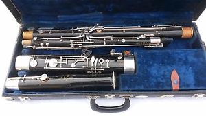 Vintage POLISI Concert BASSOON 83 With Bocal and Case!!!