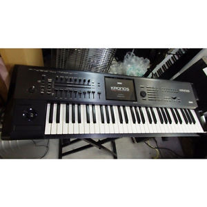 Used KORG KRONOS2-61 digital synthesizer keyboard MUSIC WORKSTATION KRONOS2